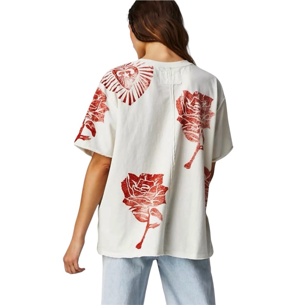 Free People Oversized T-Shirt - Picture 3 of 9